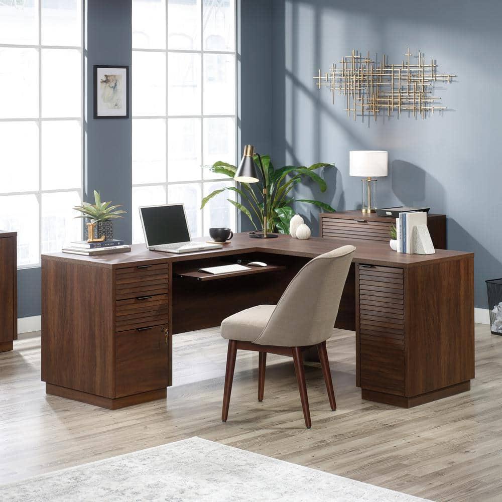 Crafters and Weavers Englewood L-Shaped Executive Desk