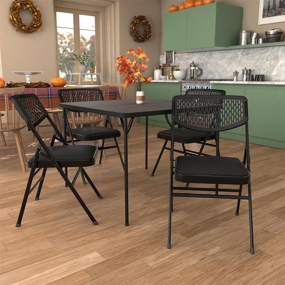 COSCO Ultra Comfort Commercial XL Premium Fabric Padded Folding Chair