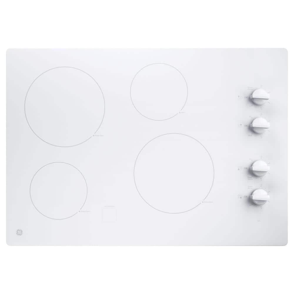 GE 30" Built-In Knob Control Electric Cooktop