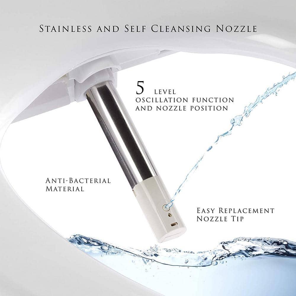 Elongated Toilet Seat Bidet