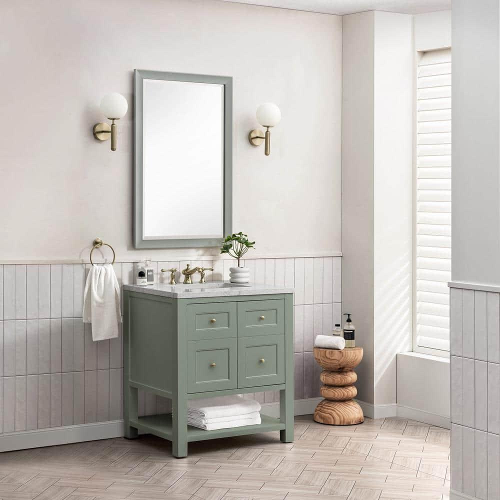 James Martin Vanities Breckenridge 30'' Single Bathroom Vanity with Top