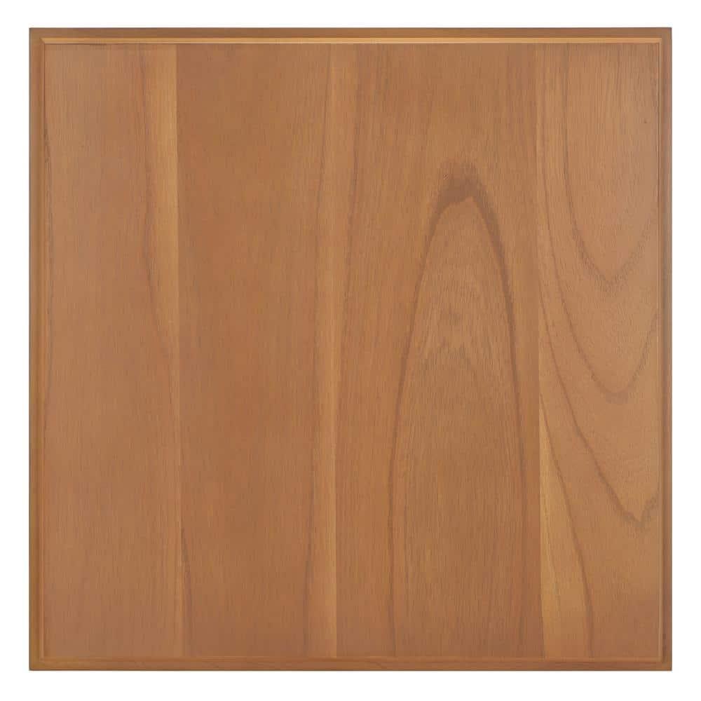 Suette 2 Shelf Accent Table - Natural - Safavieh