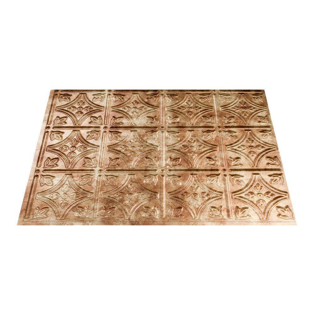Fasade Berm Bronze Trad 1 Panel D60-17 Pack of 5