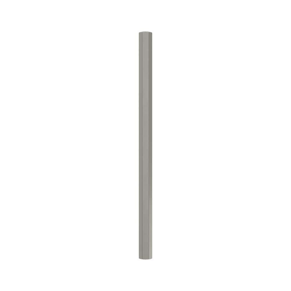 Amerock Caliber 6-5/16 inch (160mm) Center-to-Center Satin Nickel Cabinet Pull