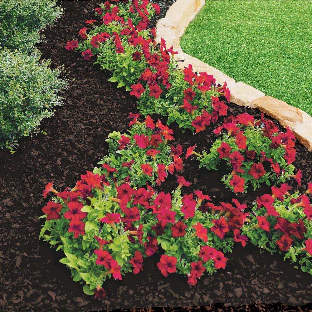 GroundSmart Brown Rubber Mulch, 75 Cu Ft Super Sack