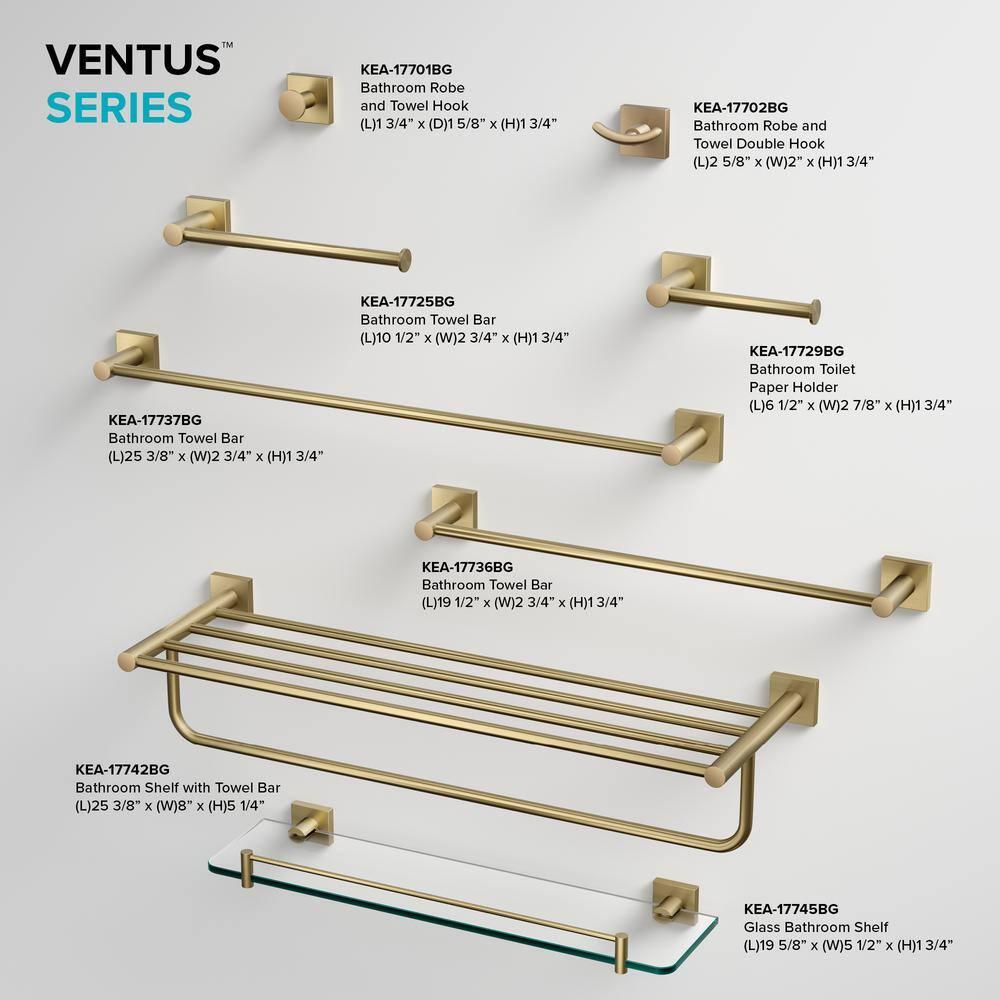 Ventus 10.5" Wall Mounted Towel Bar