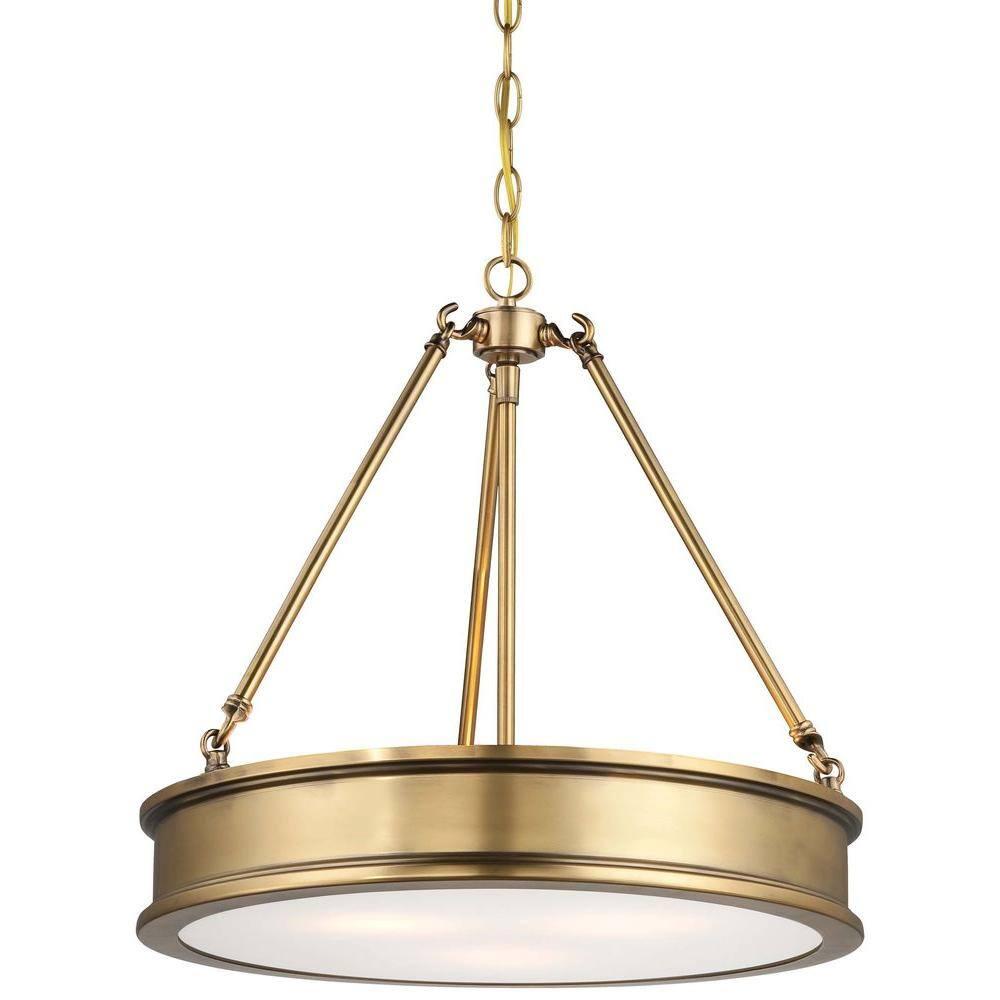 Minka Lavery Harbour Point 19" Wide Liberty Gold Pendant Light