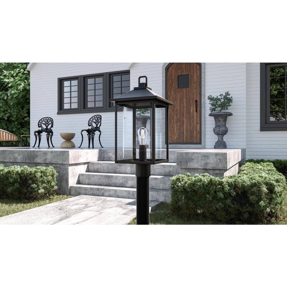 Quoizel Lighting Fletcher 1 - Light Post Light in  Earth Black