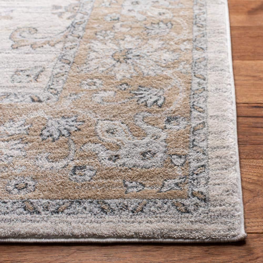 Isabella ISA940 Power Loomed Area Rug - Cream/Beige - 8'x10' - Safavieh.