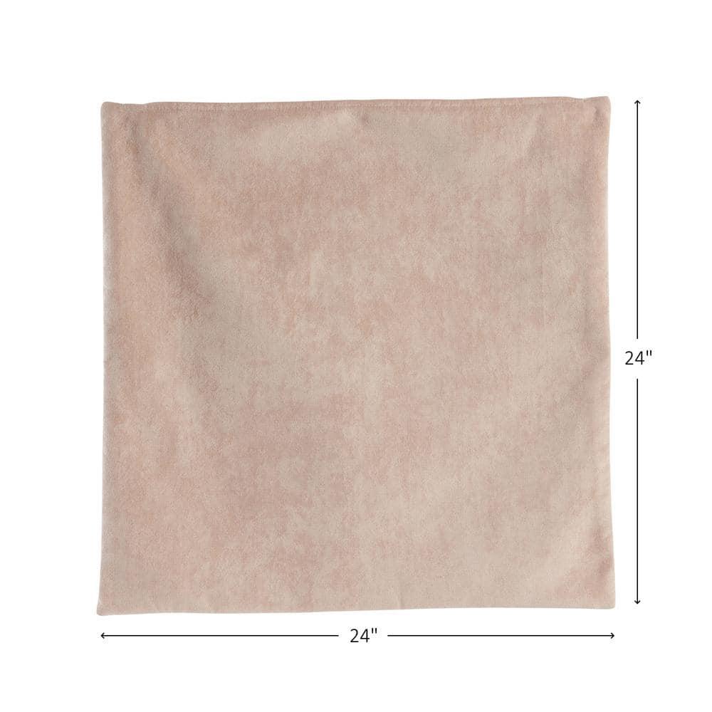 Velvet Polyester Throw Pillow