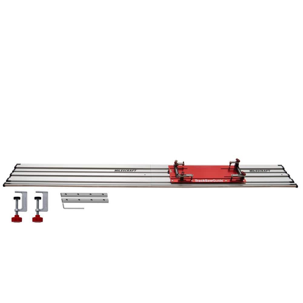 Milescraft Red and Silver Aluminum Track Saw Guide System