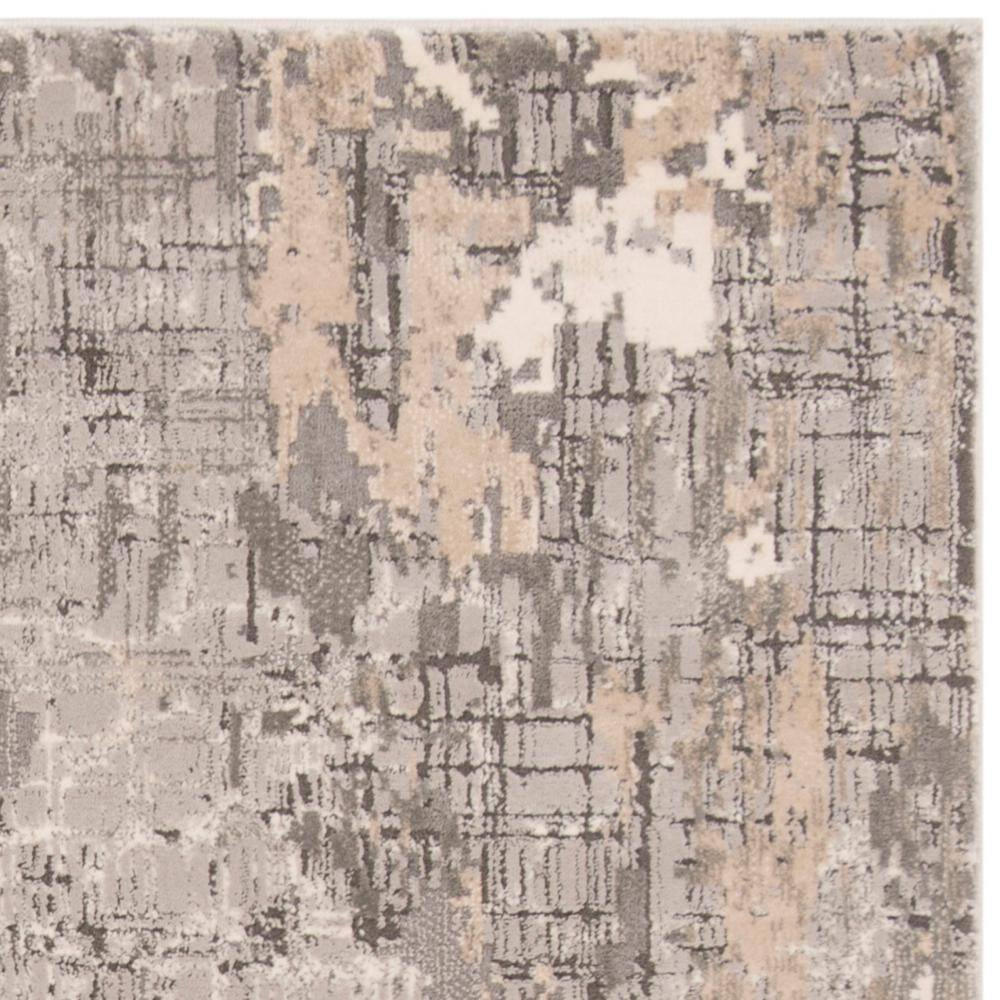 Meadow 100 MDW178 Power Loomed Indoor Area Rug - Grey - 4'x6' - Safavieh