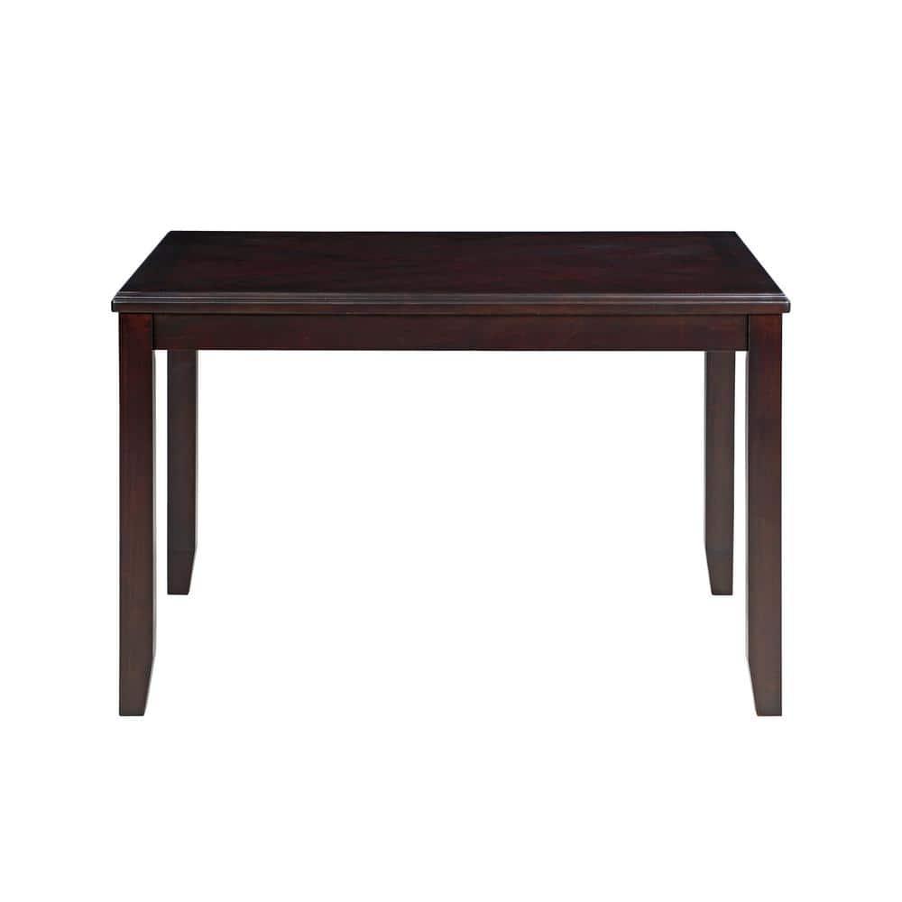 New Classic Furniture Gia Dining Collection with Table & 4 Chairs, Ebony