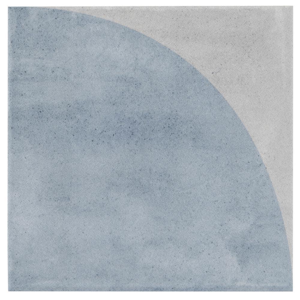 Quincy 7.87'' W x 7.87'' L Porcelain Encaustic Floor and Wall Tile