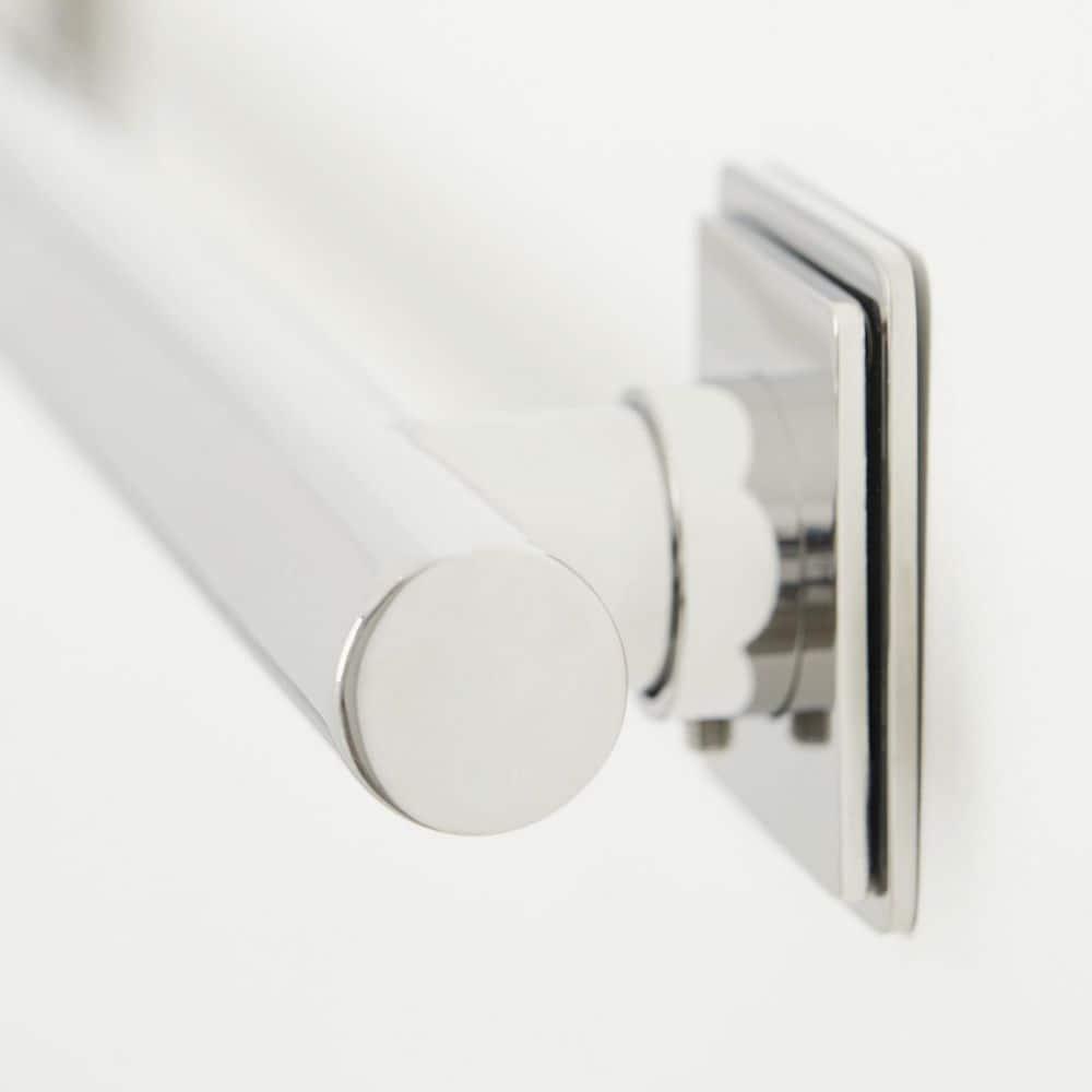 Coronado Modern Grab Bar with Square Flanges