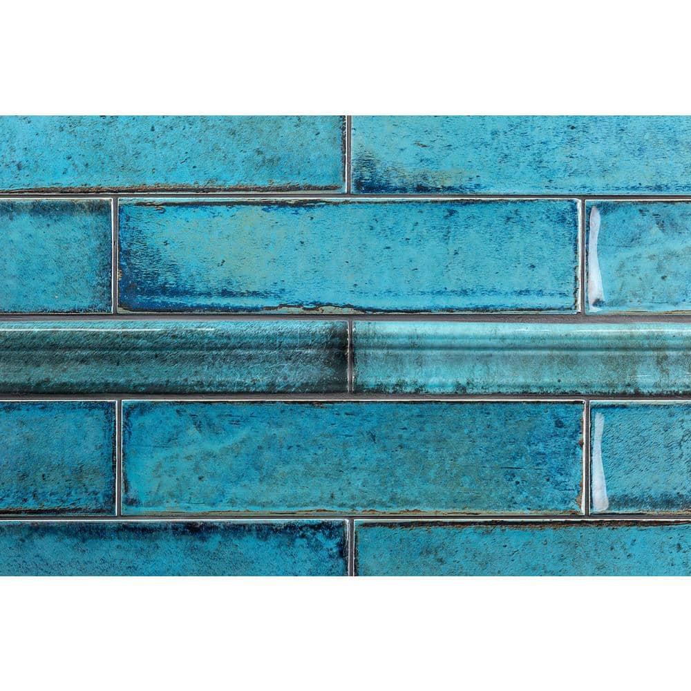 Bond Tile Chateau 12" x 2" Ceramic Quarter Round Tile Trim & Reviews | Wayfair