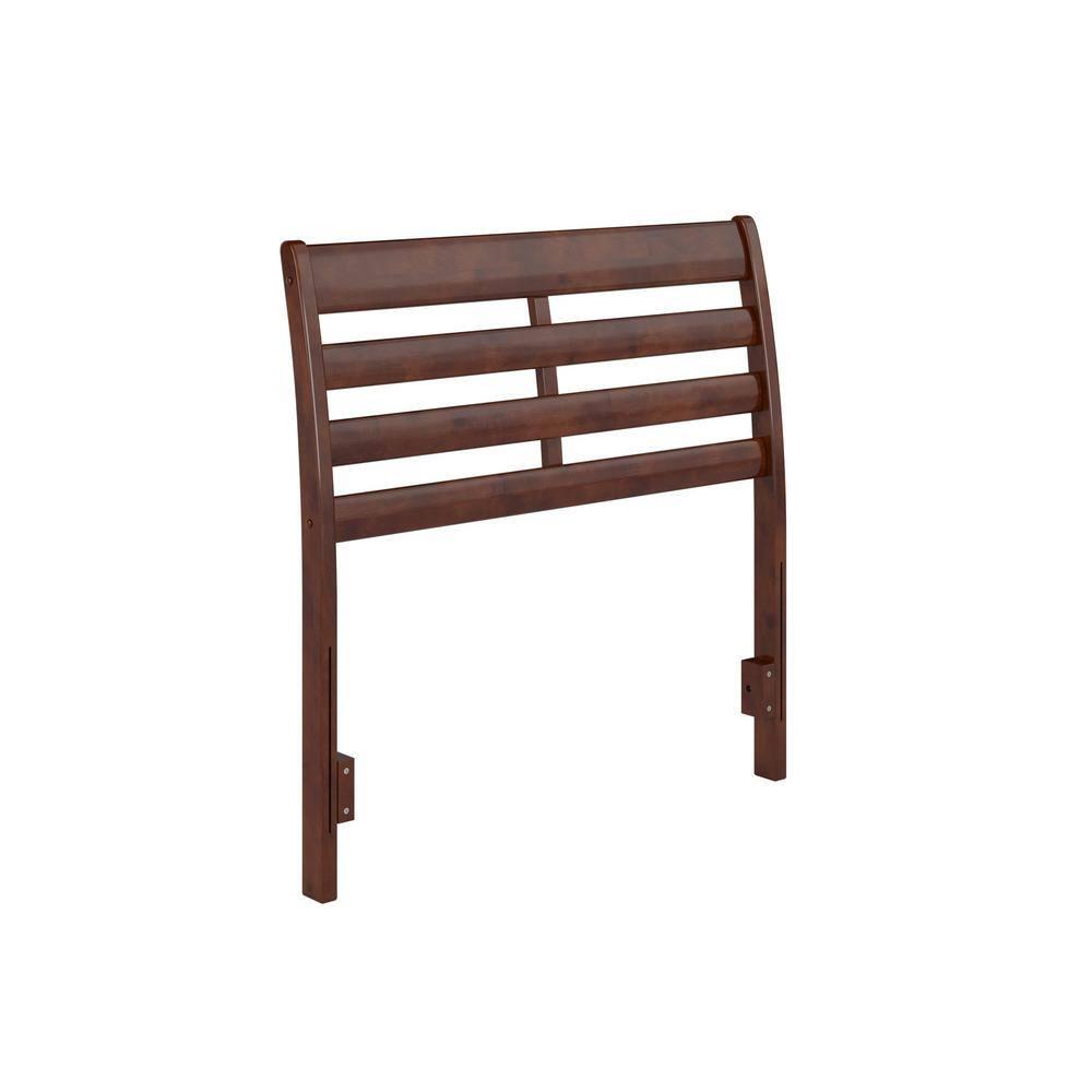AFI Furnishings Savannah Twin Solid Wood Headboard with Attachable Charger in White