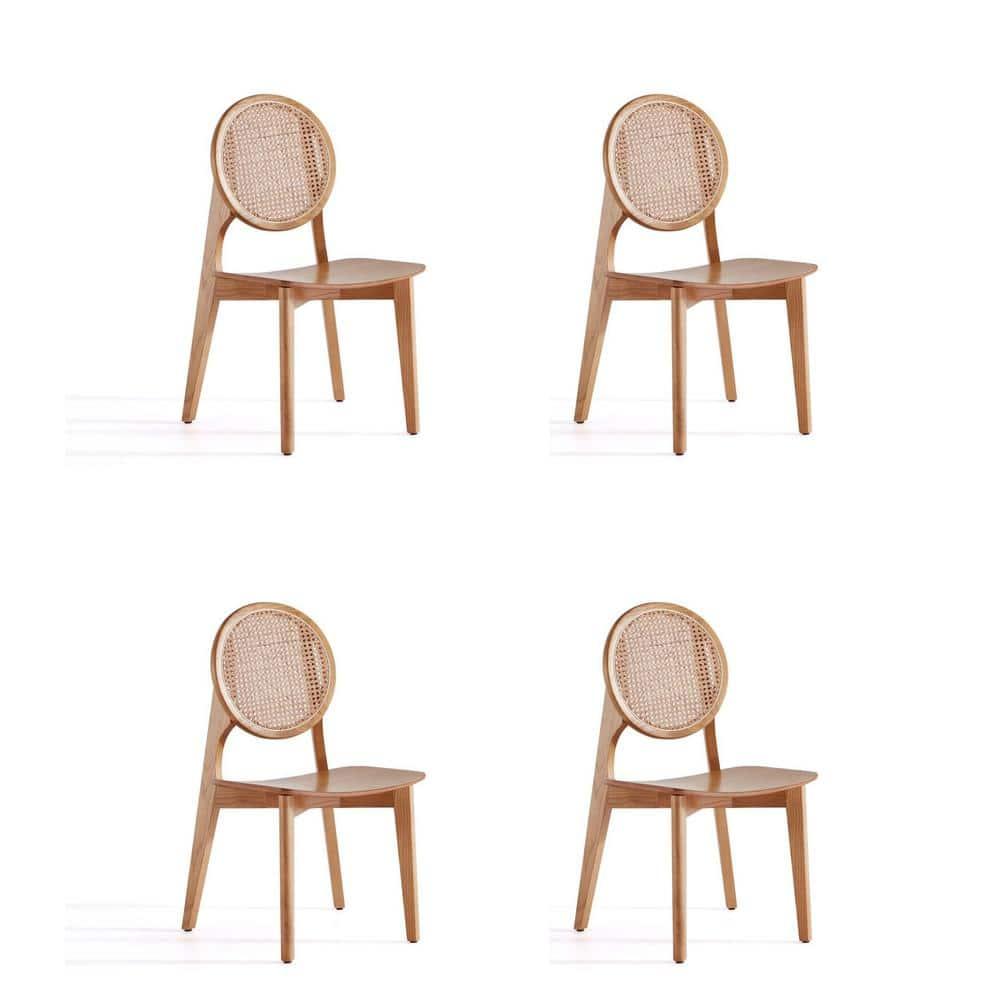 Bayou Breeze Dalen 16.54'' H Ash Solid Wood Cane Back Side Chair