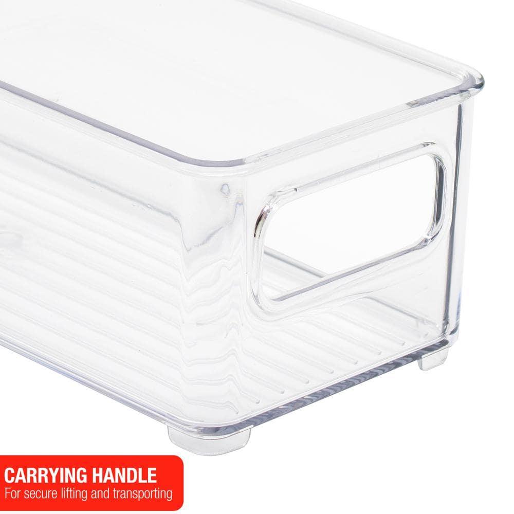 Sorbus Sorbus Clear Stackable Kitchen and Fridge Storage Bins in 4 Variety Pack