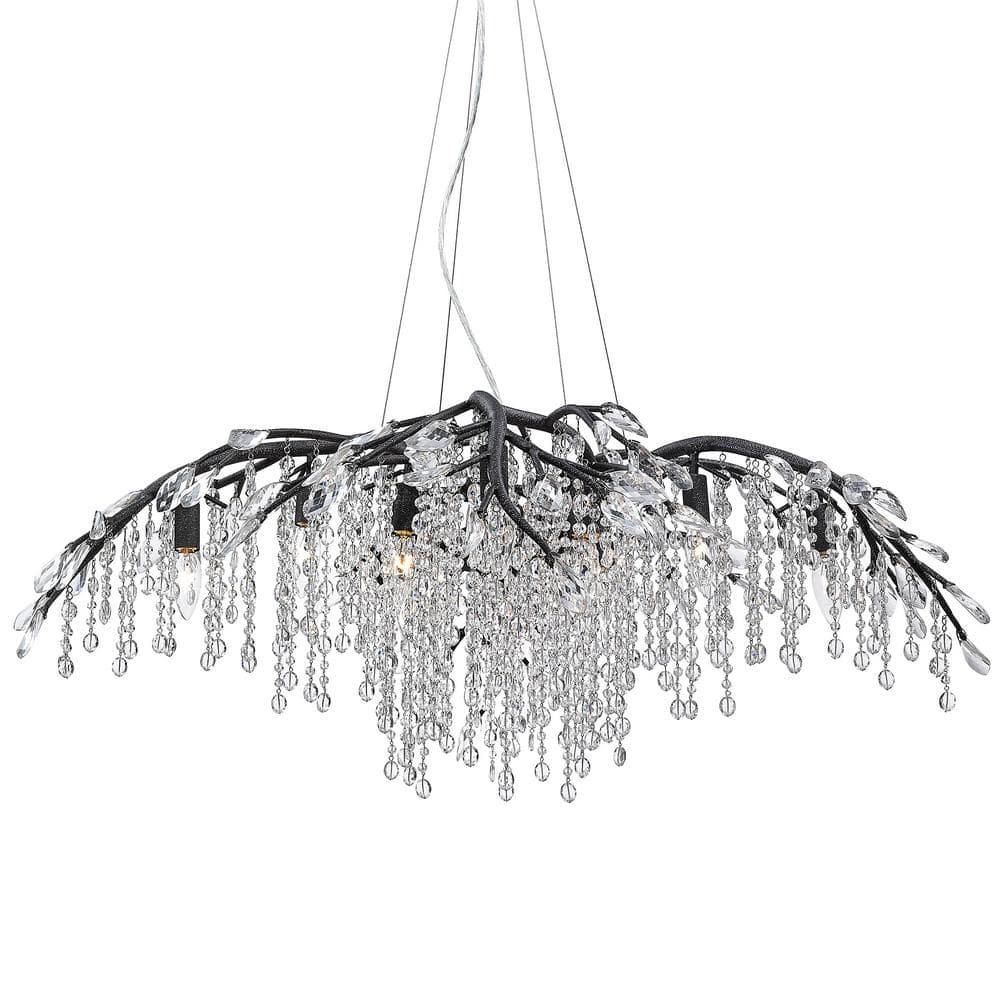 Willa Arlo™ Interiors Montriel 12 - Light Unique / Statement Geometric Chandelier with Crystal Accents & Reviews | Wayfair