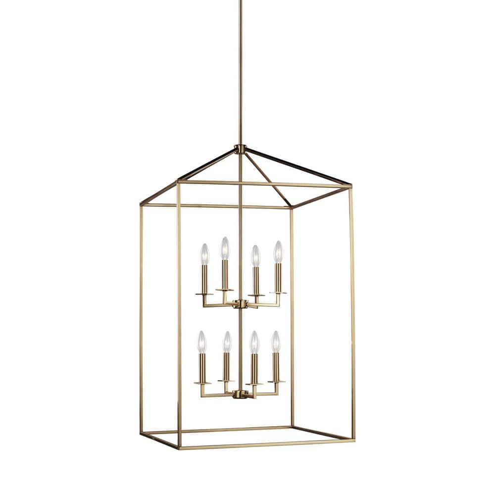 Lucius Pendant Light - Brass / 22"W