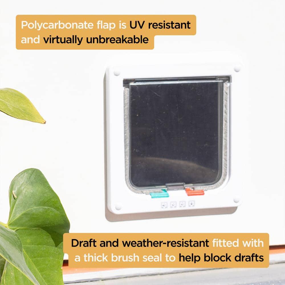 Hakuna Pets Hakuna Plastic Door Mounted Pet Door