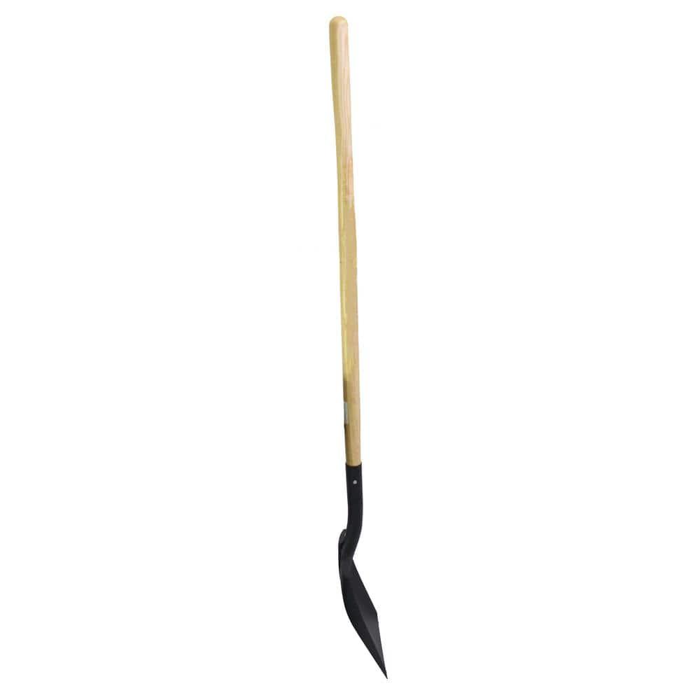 Workforce Tools Square Point Shovel - Sturdy 48” Wooden Handle - Heavy Duty 16 Gauge Steel Head