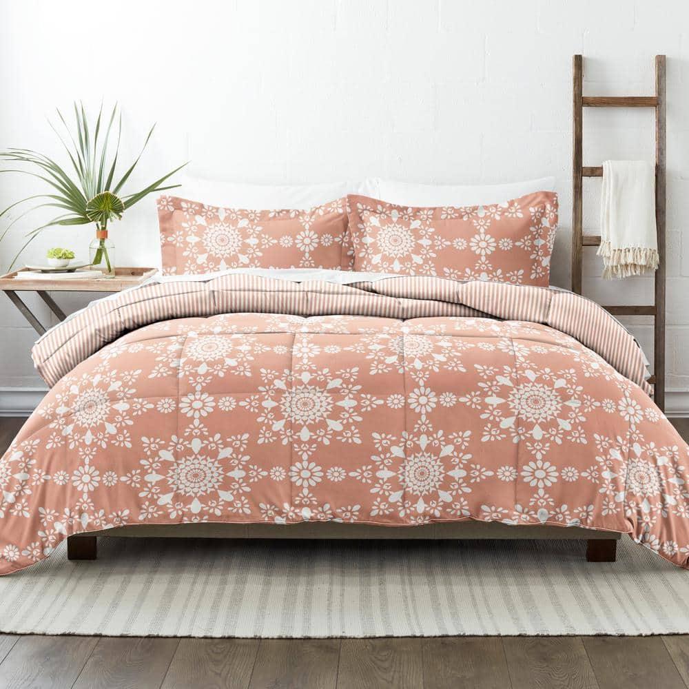 7-Piece Bedding Bundle - Pattern Comforter and Sheet Set