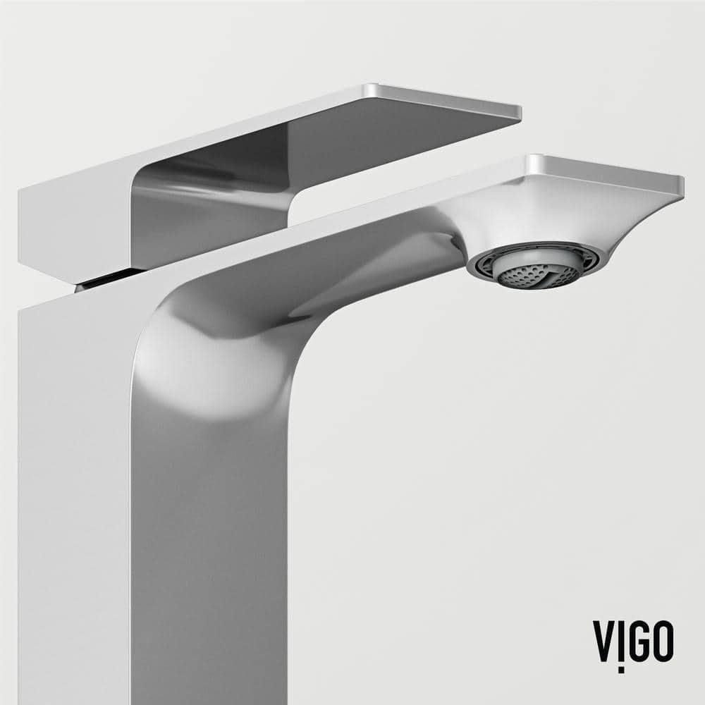Dunn 6" H Single Handle Single Hole Bathroom Faucet