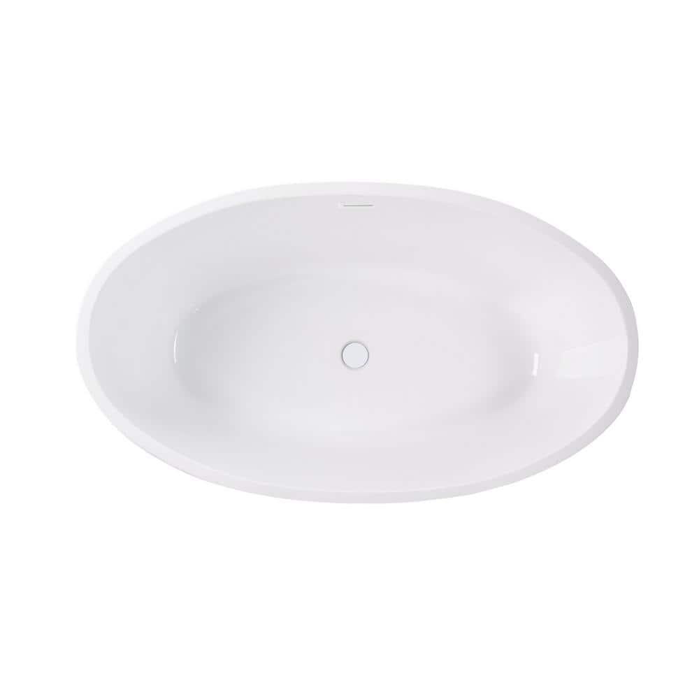 Freestanding Soaking Acrylic Bathtub