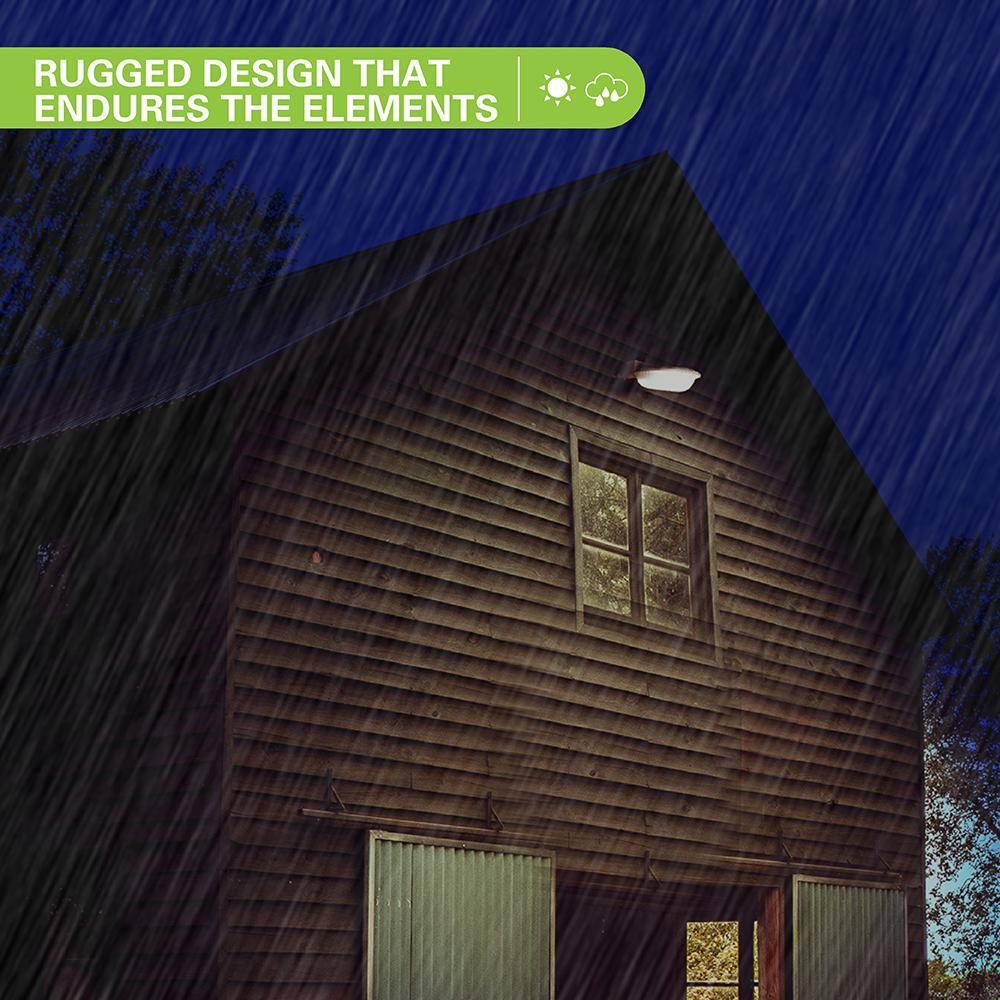 Cooper Lighting LLC 1 - Head LED Dusk to Dawn Outdoor Security Area Light with Motion Sensor