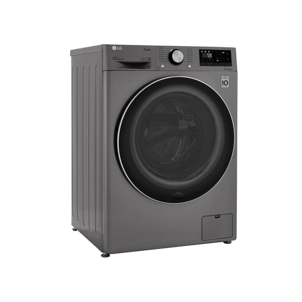 LG LG Smart Wi-Fi Enabled Compact Front Load All-In-One Washer/Dryer Combo with Built-In Intelligence, 2.4 cu. ft. WM3555HVA