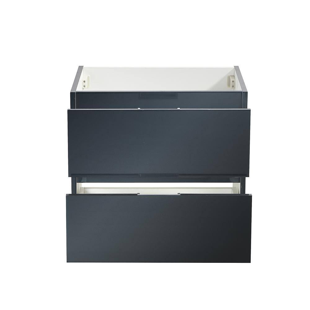 Valencia 24" Wall Mount Single Sink Bathroom Vanity Base Only (Top and Sink Not Included)