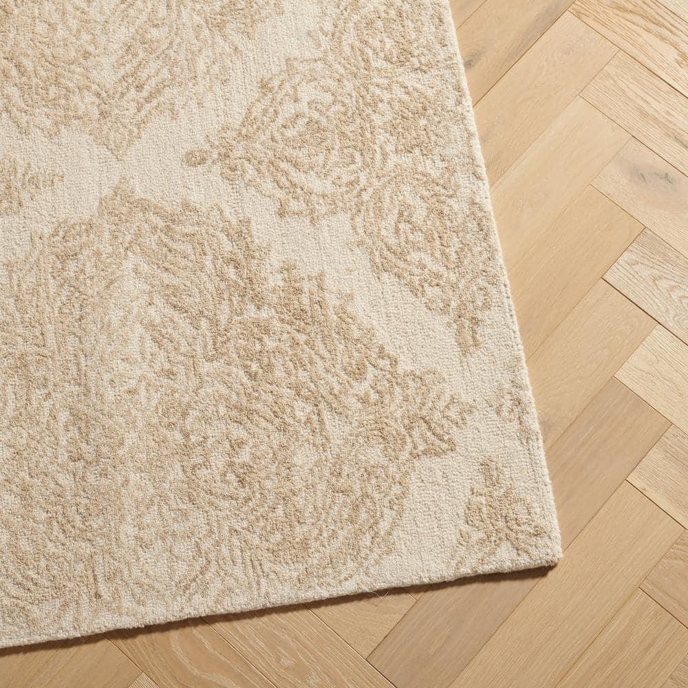 Martha Stewart Rugs Martha Stewart 300 Hand Tufted Wool Damask Rug