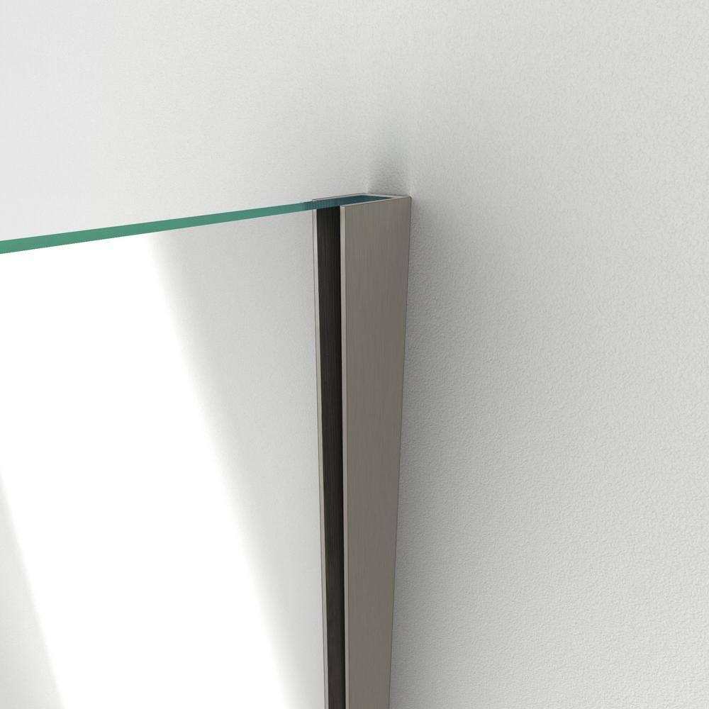 Unidoor Plus 58" W x 72" H Pivot Frameless Shower Door with ClearMax™ Technology