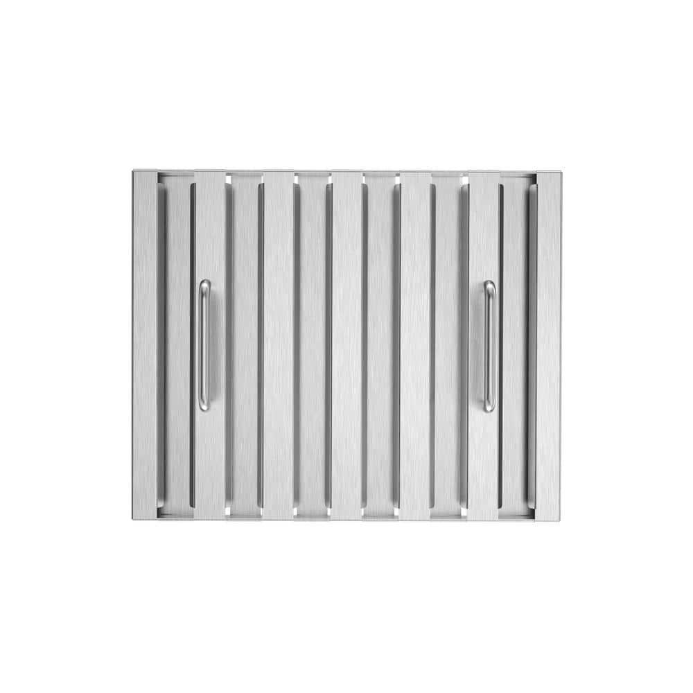 Streamline Bath Streamline 34 In. T-11611-1-DT Pescara Ducted Insert 350 CFM Range Hood In Brushed Stainless Steel With Baffle Filters, Electronic Button Control, LED Light T-11611-1-DT