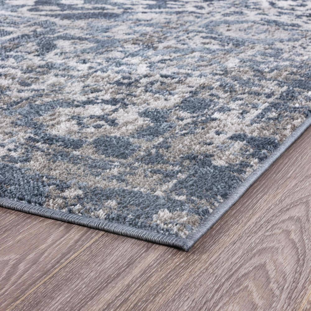 Tayse Nexus Area Rug NEX1701 Traditional Blue Faded Vintage 5' 3" x 7' 3" Rectangle