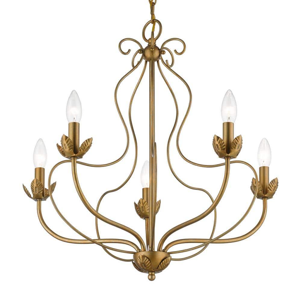 Livex Lighting - Katarina - 5 Light Chandelier In Transitional Style-23 Inches