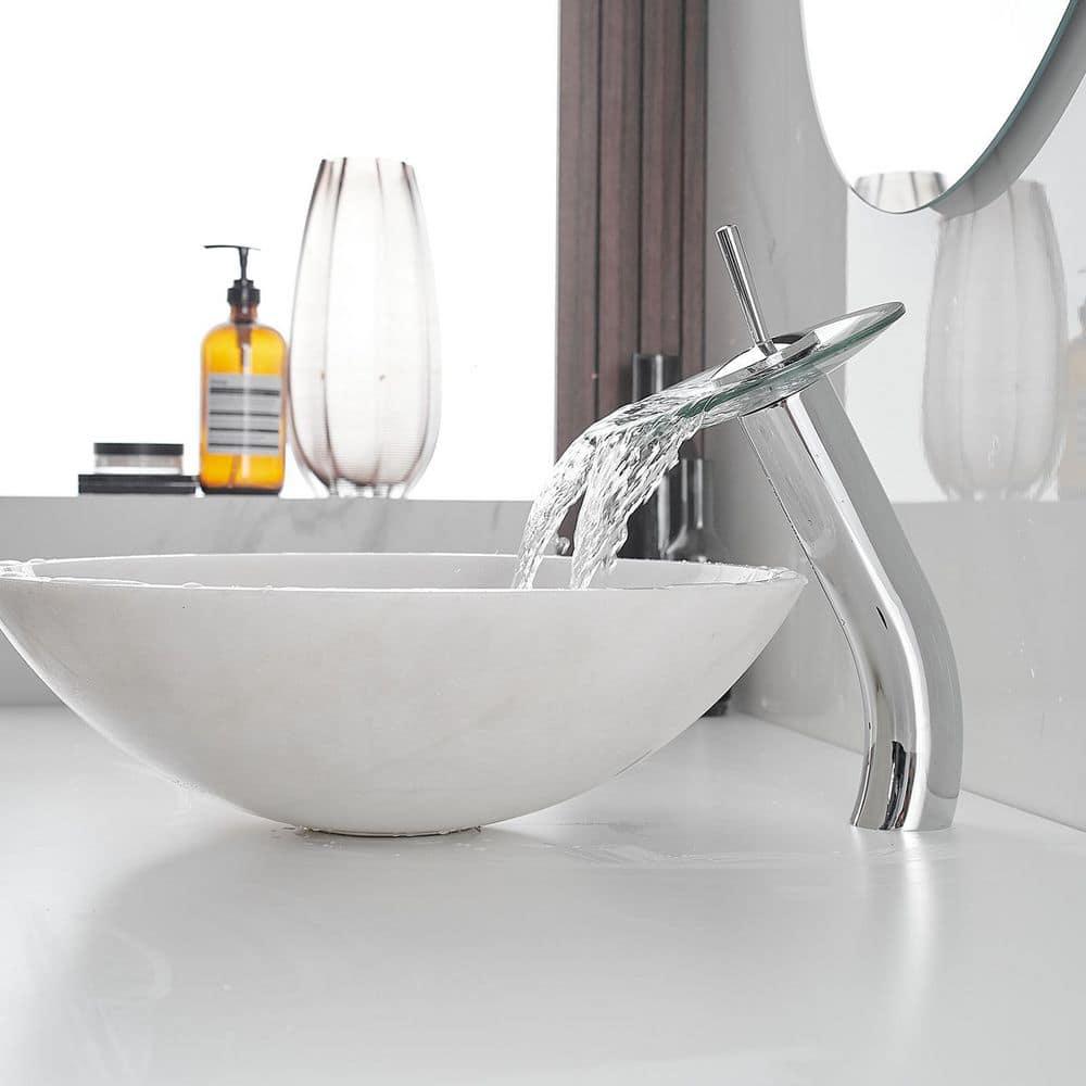 Waterfall Vessel Bathroom Faucet