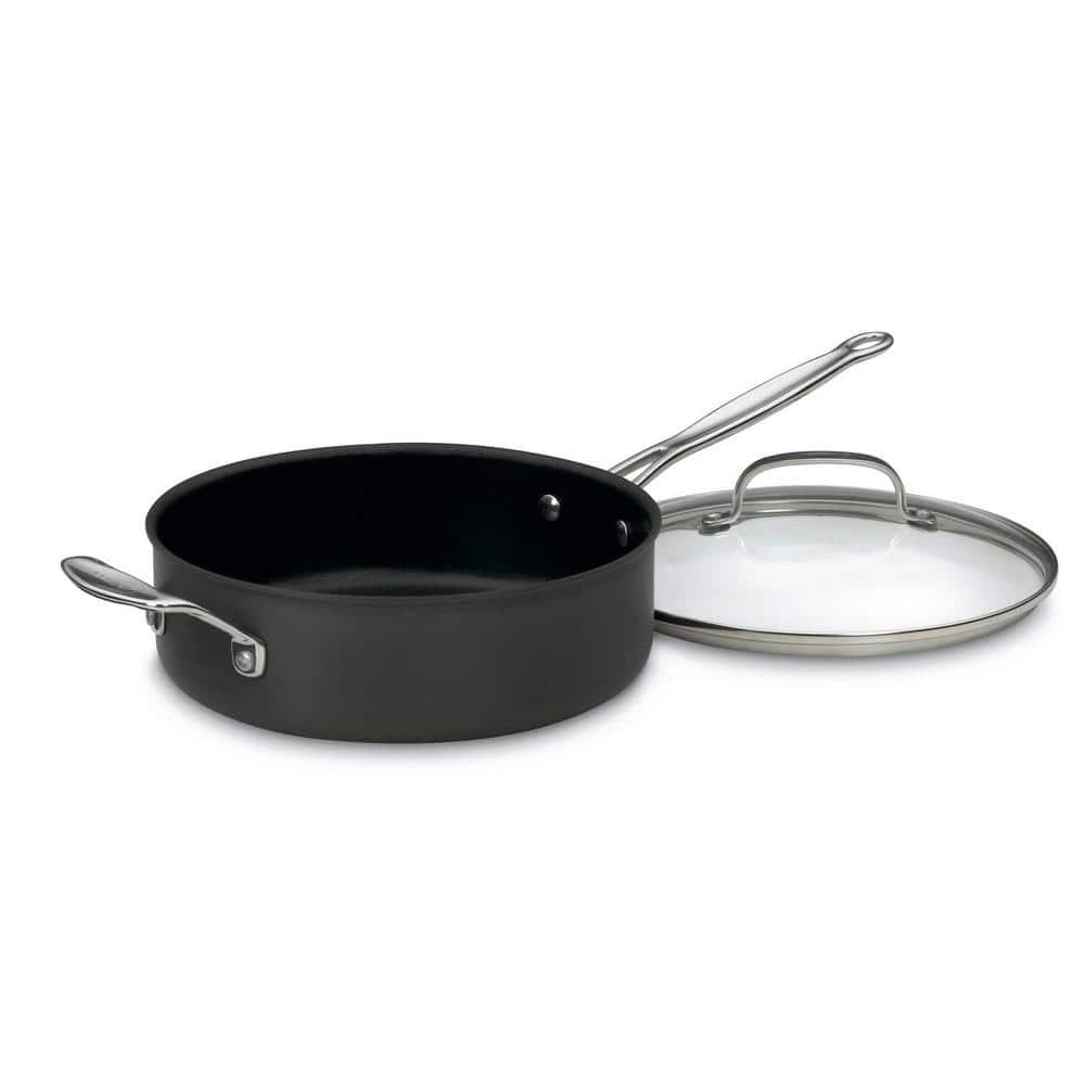 Cuisinart Chef's Classic Non Stick Hard Anodized Saute Pan with Lid