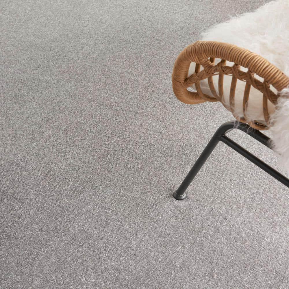 Nourison Essentials Easy Care Indoor Outdoor Area Rug - Silver Grey 8' x 10'