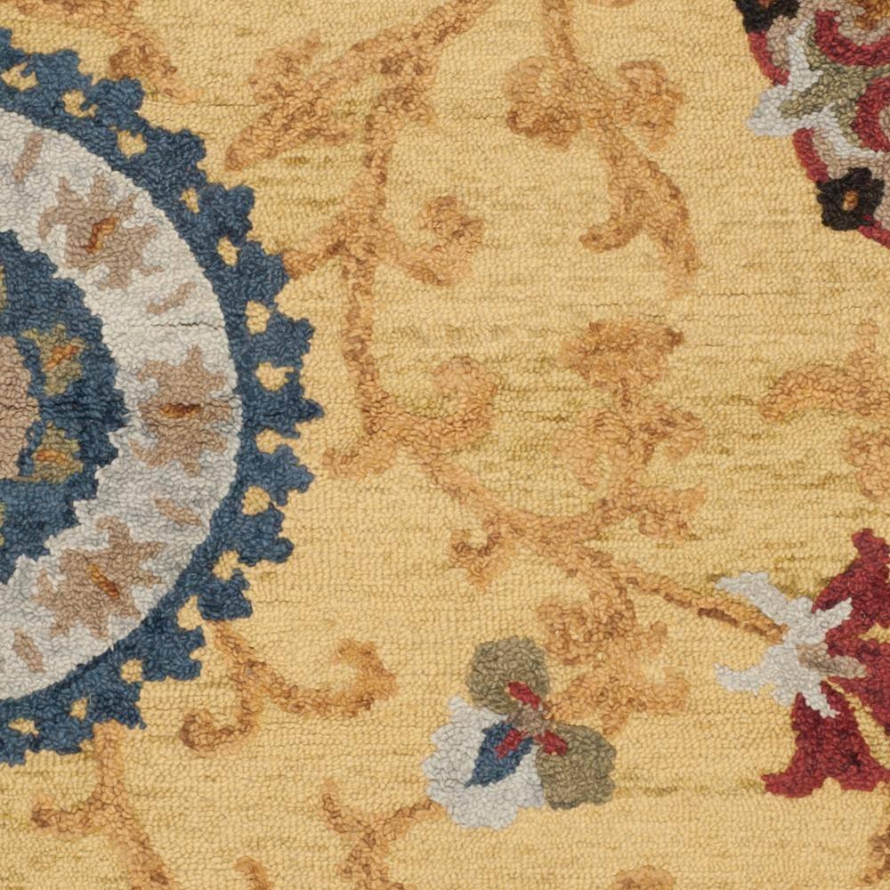 Blossom BLM401 Hand Tufted Area Rug - Gold/Multi - 6'x9' - Safavieh.
