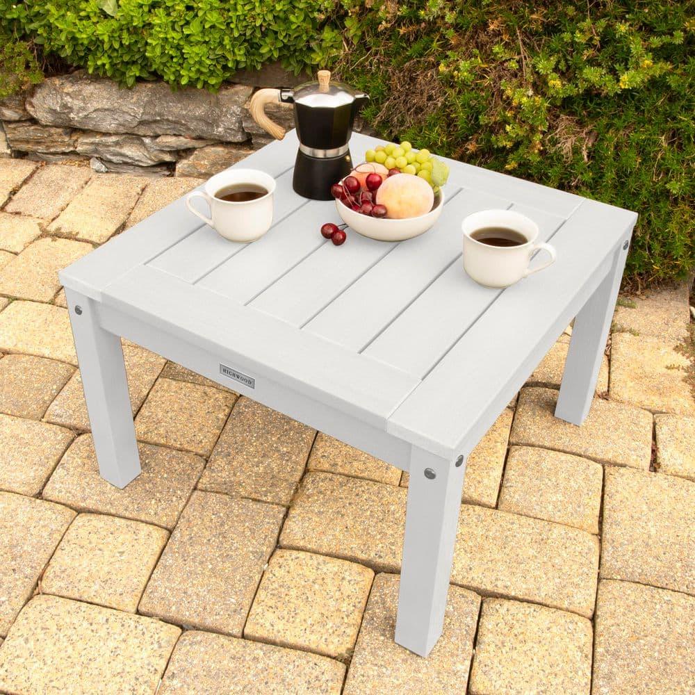 Highwood Adirondack Side Table White