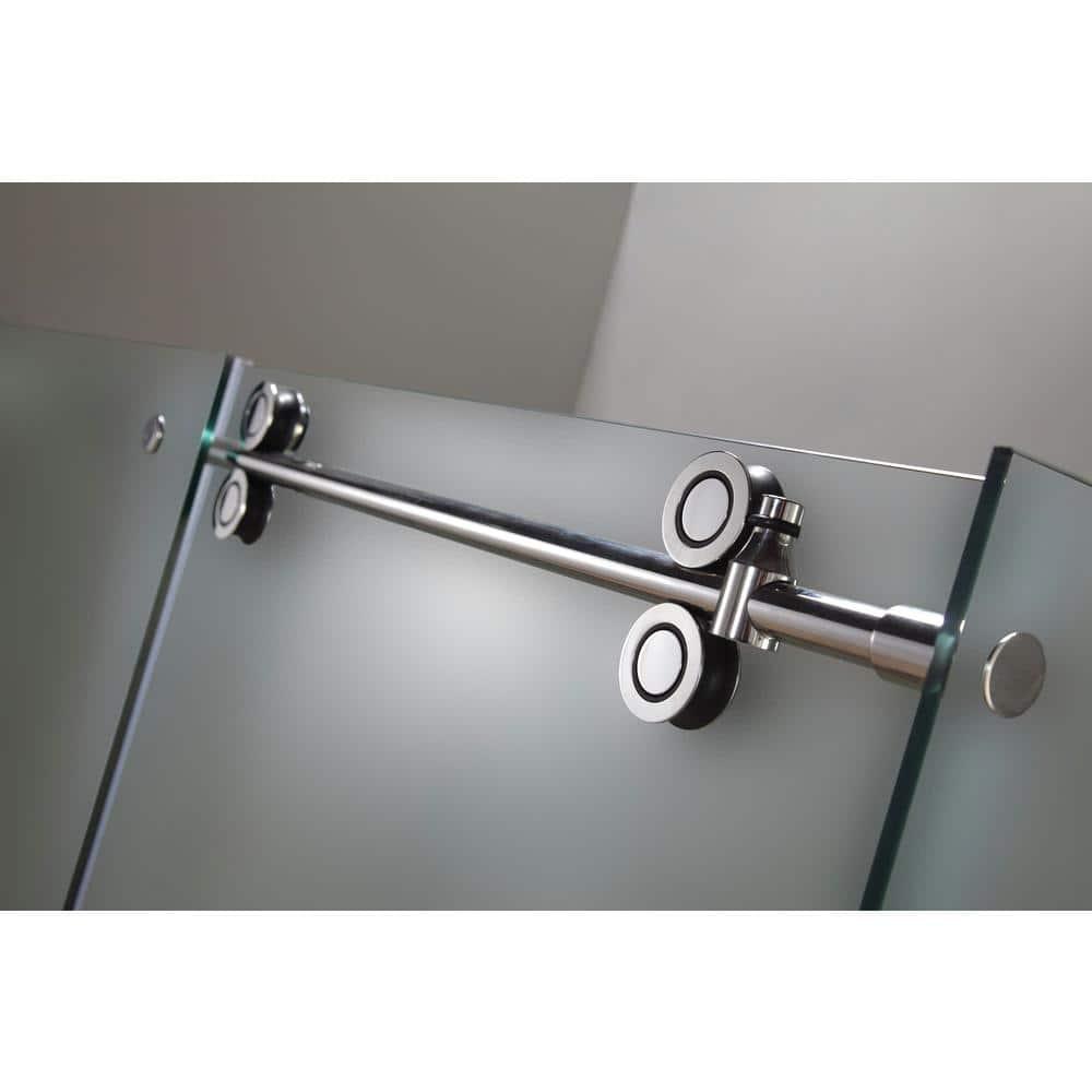 Langham 48" x 75" Rectangle Sliding Shower Enclosure