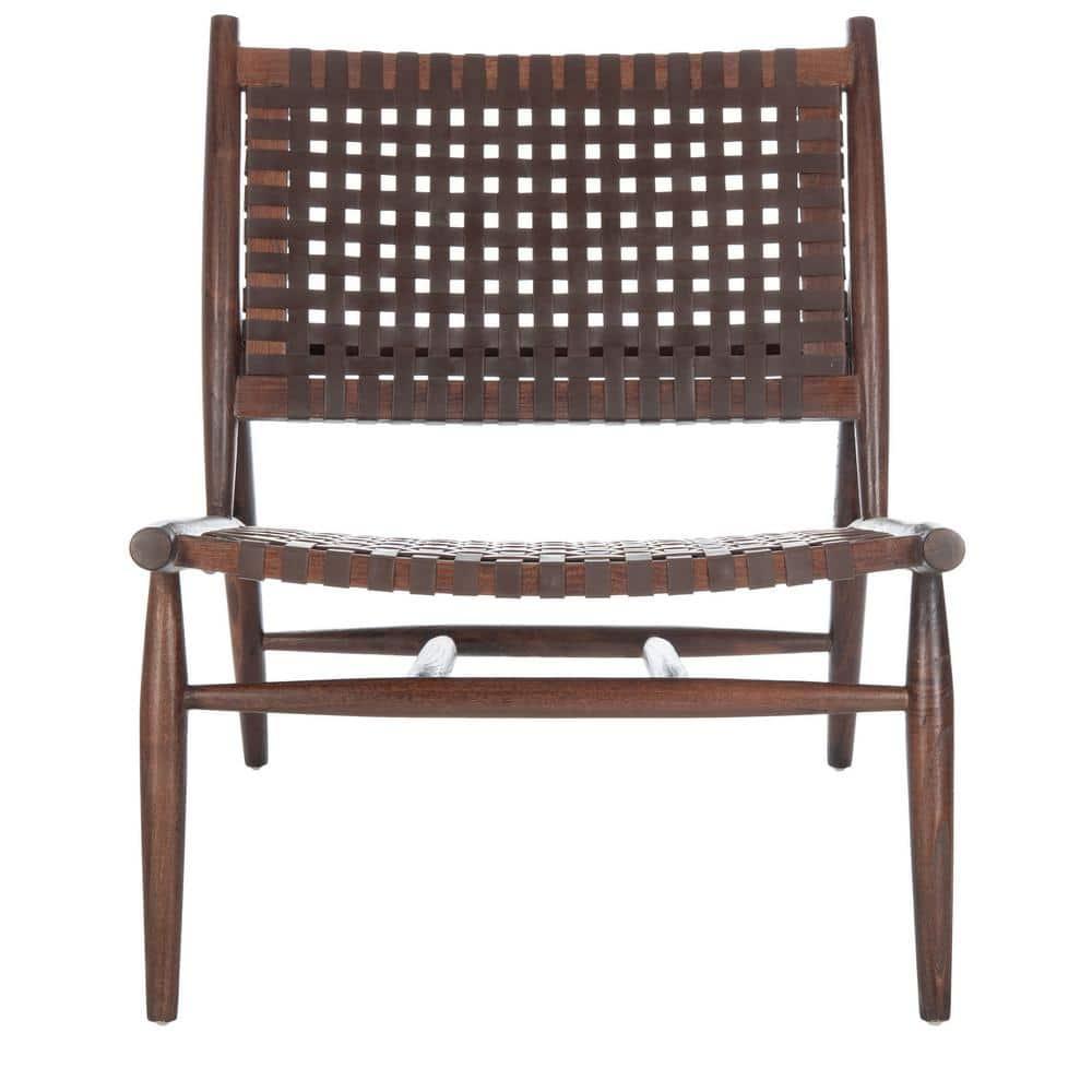 Soleil Accent Chair - ACH1001 - Brown/Brown - Safavieh