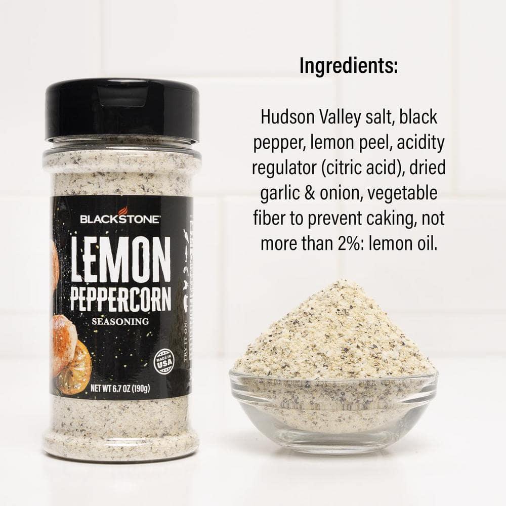 Blackstone 4231 Lemon Peppercorn Seasoning - 6.7 oz.