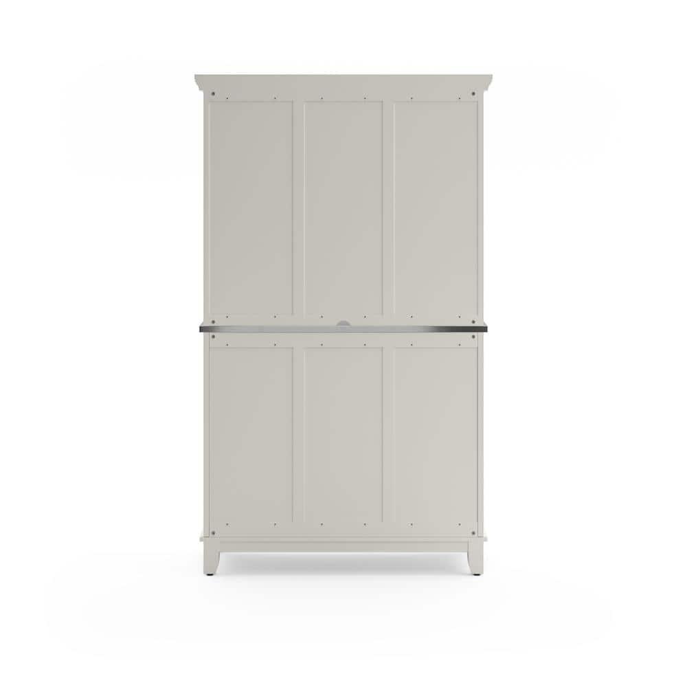 Stainless Top and Hutch Sideboard Buffet Servers- Home Styles