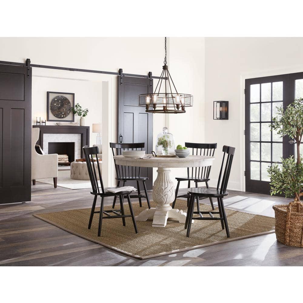Parker 17"H Spindle Dining Chair (Set of 2)  - Safavieh
