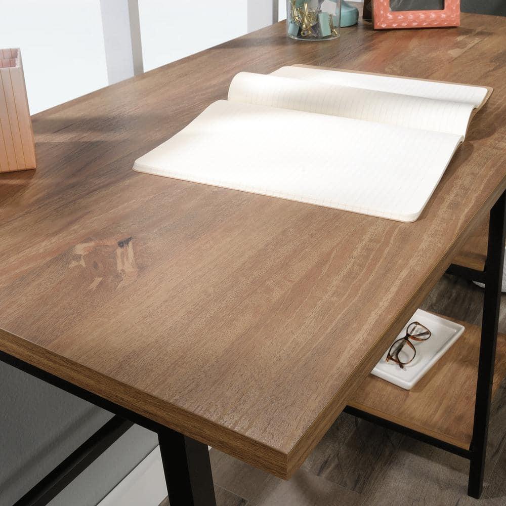 Sauder North Avenue Engineered Wood Desk in Sindoori Mango/Natural