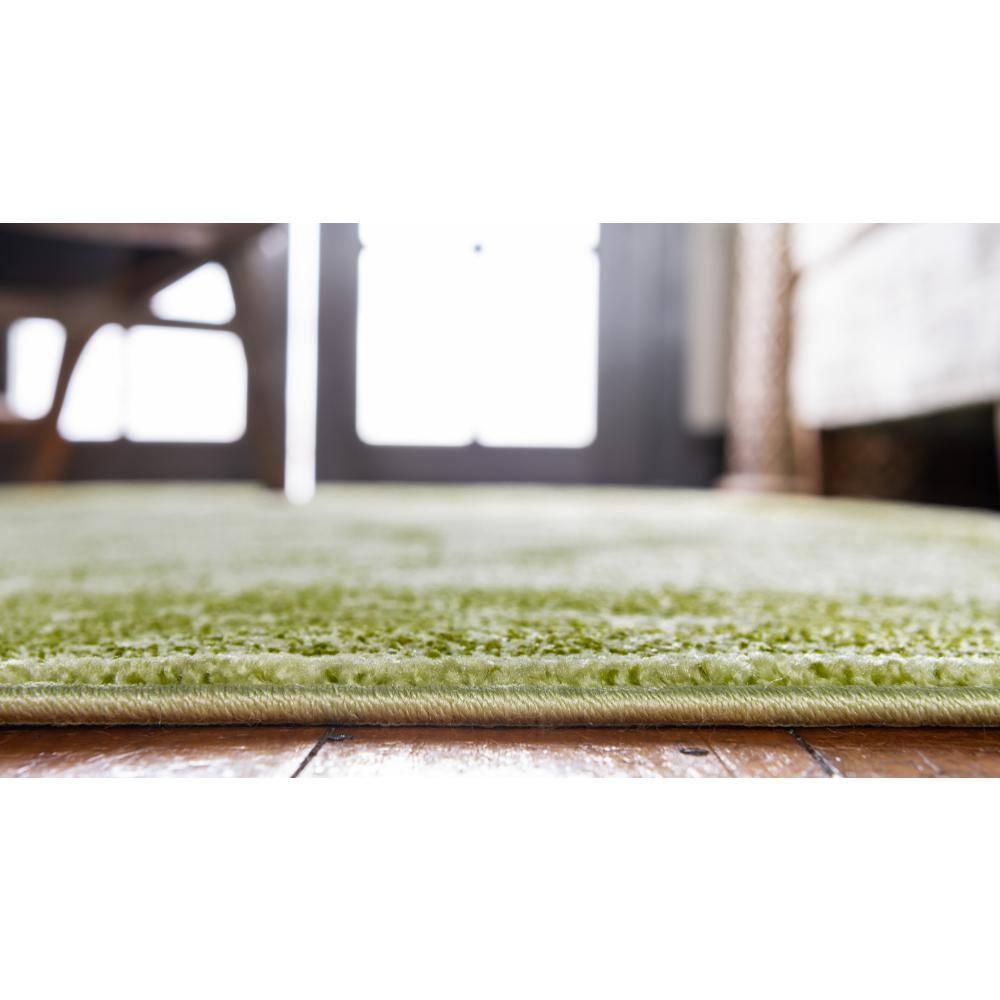 Unique Loom 9' 0 x 12' 0 Light Green La Jolla Floral Area Rug